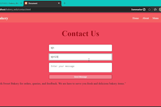 create a basic website with HTML CSS PHP including forms