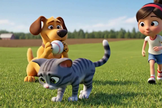 create engaging kids animation for kids, learning cartoon videos, nursery rhymes