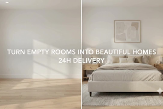 do photorealistic virtual staging for real estate listings
