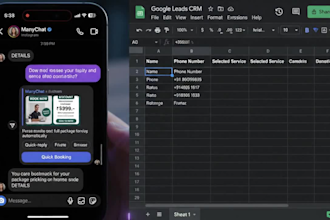 build manychat automation for instagram dm, facebook, and tiktok