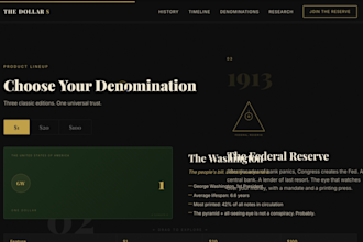 design and build a modern UI UX website