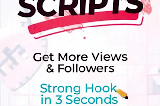 write viral youtubcript and ad copy writing