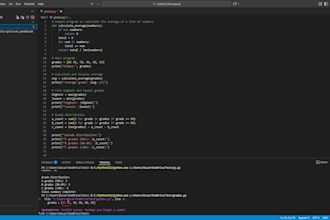 debug, fix and optimize your programming code