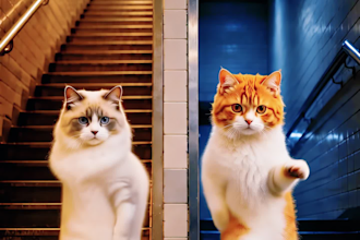 turn your cat and dog photo into a custom dancing pet video