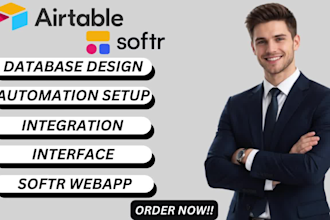 setup airtable database airtable automation airtable ai softr webapp