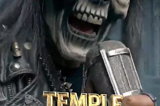 create an epic ai metal lyric video for your song