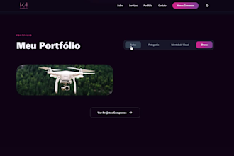 developer your landing page