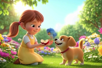 make 3d pixar ai animation, disney kids cartoon, pixar art style animation video
