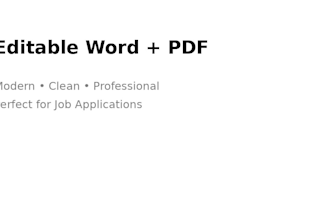design a professional ats friendly resume and CV