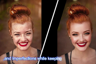 do professional beauty and skin retouching in photoshop