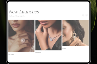 design a jewelry website, jewelry store, and dropshipping store