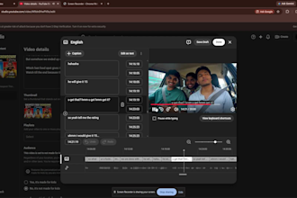 create accurate subtitles and captions for youtube videos