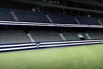 create sports advertising stadium led screen billboard animation billboard ads
