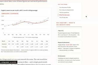write a data backed SEO article with real analysis