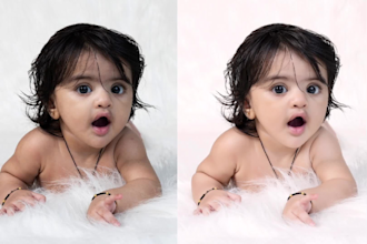 professionally edit newborn, kids and maternity photos