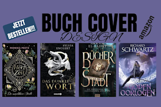 entwerfen sie atemberaubende buchcover, ebook und KDP cover, die sich gut verkau
