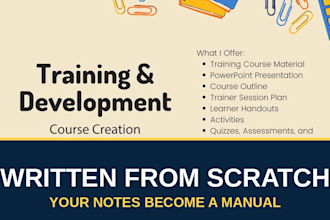 write sops, user manuals, and technical documentation