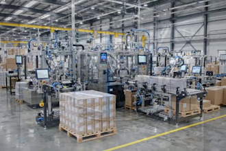 create industrial ai animation for factory and manufacturers