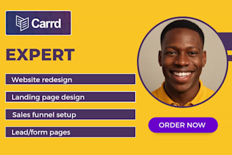do carrd website design carrd landing page carrd co redesign onepage io