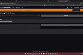 build a custom rag chatbot to chat with your documents using langchain