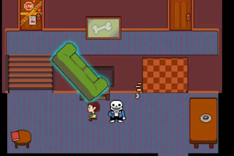 draw undertale deltarune style character design, sprite animation, battle sprite