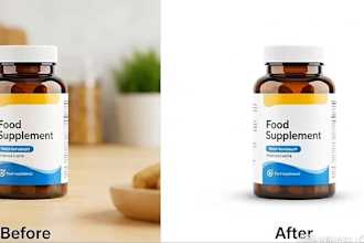 professionally remove background edit image photo for ecommerce amazon shopify