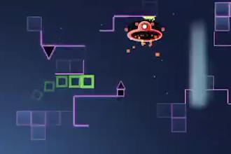 create gameplay parts or layouts for geometry dash