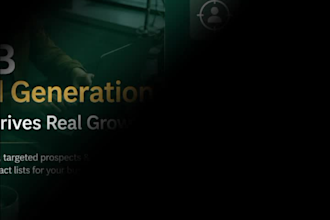 be virtual assistant, data entry and b2b leadgenaration