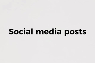 design social media posts, banners and high converting product ads
