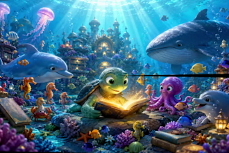 do children story book illustration and children book illustration for KDP