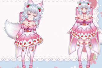 design and rig anime live2d vtuber model 2d vtuber avatar female vtuber rigging
