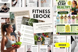 do health fitness ebook design gym ebook layout fitness guide pdf workout ebook