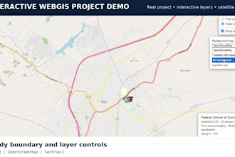 create interactive webgis maps using arcgis, leaflet, or mapbox