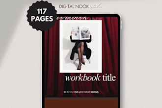 design premium canva ebook, pdf, ai, attractive canva freebie, corel draw