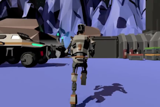 develop a playable 2d or 3d game prototype for you in godot engine