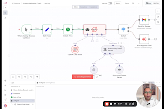 automate compliance checks in n8n and llm with approval step