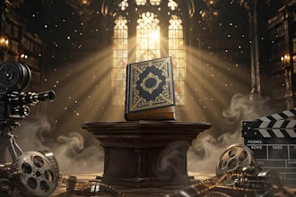create an epic cinematic book trailer video   and book promotion video