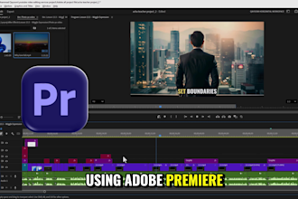 edit youtube tutorials and business videos