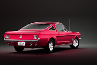 create 3d industrial automotive rendering in blender, 3d car animation video