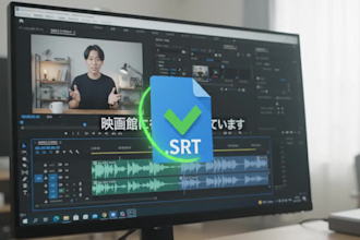 create, sync, and proofread natural japanese subtitles for your video