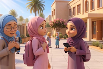 create unique ai islamic video, ai islamic story,kids learning ai bible video
