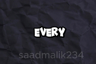 design eye catching youtube banner logo intro outro and animations