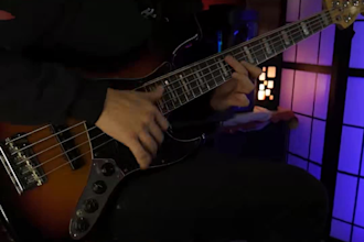 be your pro session bassist for metal, rock or jazz