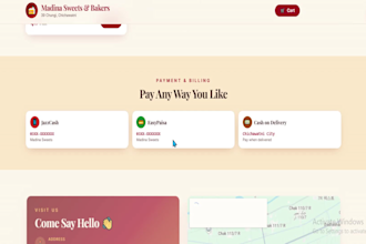 create an interactive birthday wish school or business landing page