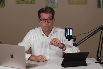 produce a podcast style spokesperson video for your business