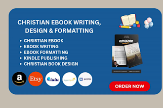 write christian ebook, design christianebook,format christian ebook for publish
