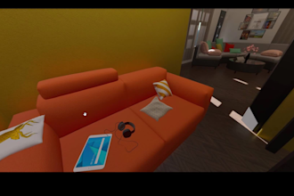 design realistic 360 panoramic interior renders