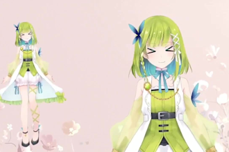 create, design and rig a custom live2d vtuber model with lip sync from scratch