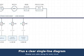 design electrical layouts and single line diagrams in autocad