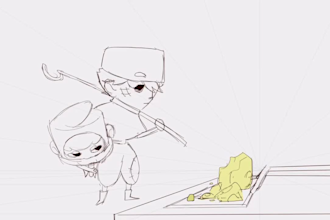 create frame by frame hand drawn 2d animation